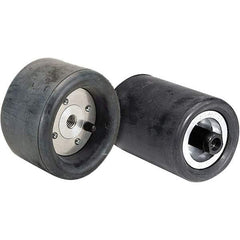 WALTER Surface Technologies - 5" Wheel OD, 3-1/2" Wheel Width, 3,800 RPM, Pneumatic Wheel without Hub - 5/8" Wheel Arbor Hole, For Use with Line-Mate III Drum Sander - Makers Industrial Supply