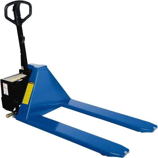 Vestil - 3,000 Lb Capacity, 31-1/2" Lift Portable Tote Lifter - 3-1/2" Min Lift Height, 45" Fork Length x 6-1/2" Fork Width, 26-1/2" Overall Width - Makers Industrial Supply