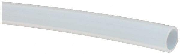 Value Collection - 1/4" ID x 5/16" OD, 1/32" Wall Thickness, Cut to Length (50' Standard Length) PTFE Tube - Natural White, 60 Hardness - Makers Industrial Supply