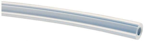 Made in USA - 1/8" ID x 1/4" OD, 1/16" Wall Thickness, Cut to Length (50' Standard Length) PTFE Tube - Translucent, 55 Hardness - Makers Industrial Supply