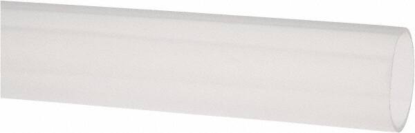 Made in USA - 7/8" ID x 31/32" OD, 3/64" Wall Thickness, Cut to Length (50' Standard Length) PTFE Tube - Translucent, 56 Hardness - Makers Industrial Supply