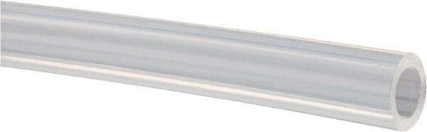 Made in USA - 1/4" ID x 3/8" OD, 1/16" Wall Thickness, Cut to Length (50' Standard Length) PTFE Tube - Translucent, 56 Hardness - Makers Industrial Supply