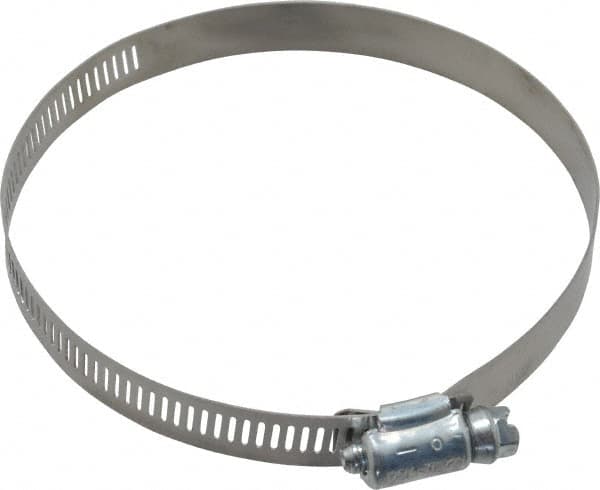 IDEAL TRIDON - SAE Size 64, 2-1/2 to 4-1/2" Diam, Carbon Steel Worm Drive Clamp - 1/2" Wide, Series 600 - Makers Industrial Supply