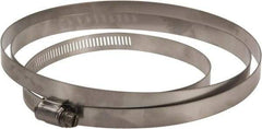 IDEAL TRIDON - SAE Size 270, 15-3/8 to 17-3/8" Diam, Stainless Steel Worm Drive Clamp - 1/2" Wide, Material Grade 201/305, Series 620 - Makers Industrial Supply