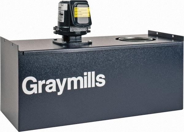 Graymills - 10 Gallon Tank Capacity, Coolant Pump/Motor - 24" Tank Length x 9-3/4" Tank Width x 16" Tank Height - Makers Industrial Supply