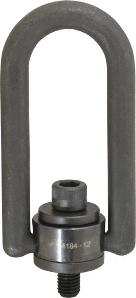 American Drill Bushing - 4,000 Lbs. Load Capacity, 3-1/2 Inch Wide x 6.87 Inch High x 4 Inch Opening, Extra Duty Center Pull Hoist Ring - Exact Industrial Supply