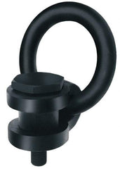 American Drill Bushing - 14,000 kg. Load Limit, Side Pull Hoist Ring - M48x5.0 Thread Size, 5-1/4 x 10-1/2 Inch Diameter Ring - Makers Industrial Supply