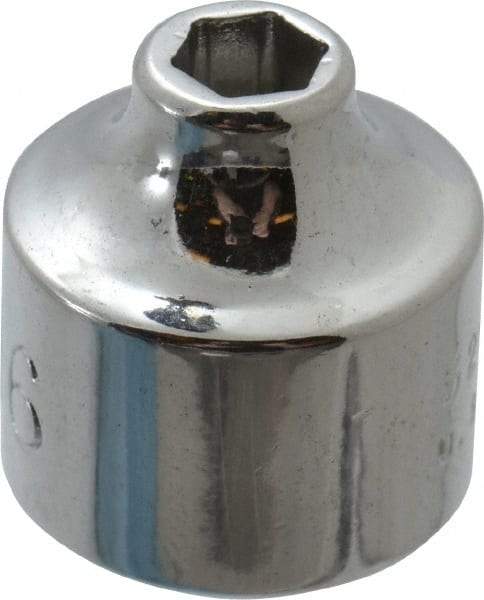 Proto - 3/16", 3/8" Drive, Standard Hand Socket - 6 Points, 3/4" OAL, Chrome Finish - Makers Industrial Supply