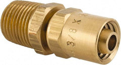 Dixon Valve & Coupling - 1/2 NPTF, Reusable Hose Male Fitting - 3/8" Hose ID x 5/8" Hose OD - Makers Industrial Supply