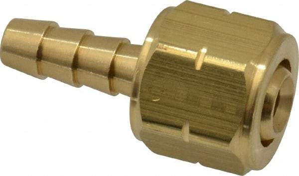 Dixon Valve & Coupling - 9/16" Left Hand Thread, Welding Hose Coupling for Acetylene Line - 1/4" ID - Makers Industrial Supply