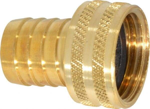 Cerro - 3/4 NH Garden Hose Fitting - Brass, Standard Shank Female Swivel Connector - Makers Industrial Supply