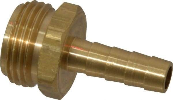 Dixon Valve & Coupling - 3/4 NH Garden Hose Fitting - Brass, Standard Shank Male Connector - Makers Industrial Supply