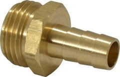 Dixon Valve & Coupling - 3/4 NH Garden Hose Fitting - Brass, Short Shank Male Connector - Makers Industrial Supply