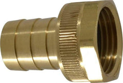 Dixon Valve & Coupling - 3/4 NH Garden Hose Fitting - Brass, Short Shank Female Swivel Connector - Makers Industrial Supply