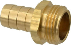 Dixon Valve & Coupling - 3/4 NH Garden Hose Fitting - Brass, Short Shank Male/Female Set Connector - Makers Industrial Supply