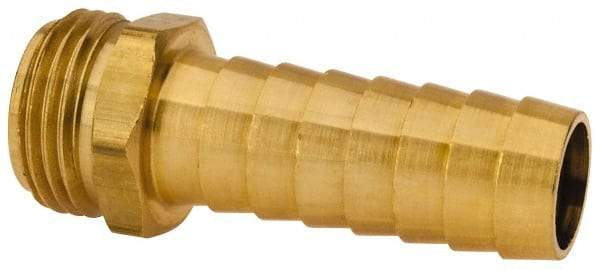 Dixon Valve & Coupling - 3/4 NH Garden Hose Fitting - Brass, Long Shank Male Connector - Makers Industrial Supply