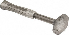 American Hammer - 3 Lb Head 1-1/2" Face Lead Alloy Nonmarring Lead Hammer - 12" OAL, Aluminum Handle - Makers Industrial Supply