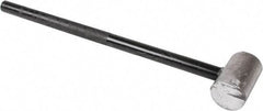 American Hammer - 18 Lb Head 3-1/2" Face Lead Alloy Nonmarring Lead Hammer - 29" OAL, Aluminum Handle - Makers Industrial Supply