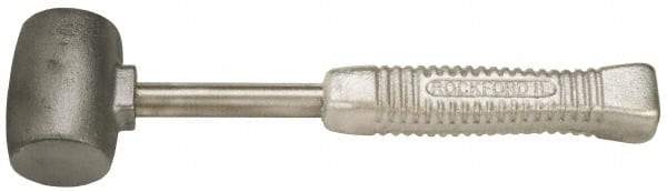 American Hammer - 5 Lb Head 2" Face Zinc Aluminum Alloy Nonmarring Hammer - 13-1/2" OAL - Makers Industrial Supply