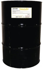 Accu-Lube - Accu-Lube LB-6100, 55 Gal Drum Cutting & Sawing Fluid - Natural Ingredients, For Cutting, Drilling, Grinding, Milling, Punching, Stamping, Tapping - Makers Industrial Supply