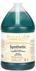 Accu-Lube - Accu-Lube, 1 Gal Bottle Cutting & Sawing Fluid - Synthetic, For Machining - Makers Industrial Supply