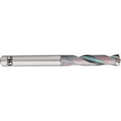 OSG - 10.44mm 140° Spiral Flute Solid Carbide Taper Length Drill Bit - Makers Industrial Supply