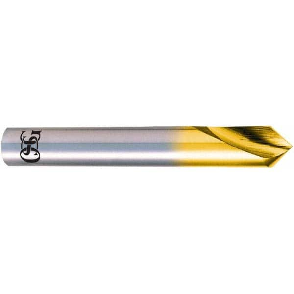 OSG - 4mm Body Diam, 60°, 54mm OAL, High Speed Steel Spotting Drill - Makers Industrial Supply