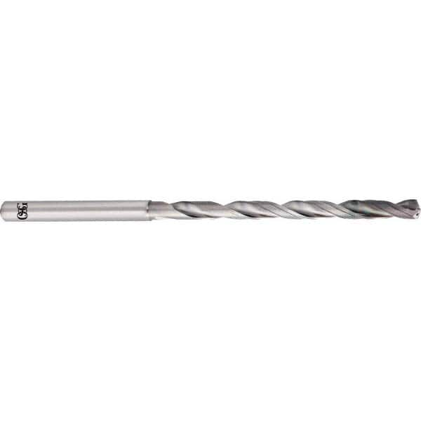 OSG - 2.3mm 140° Spiral Flute Solid Carbide Taper Length Drill Bit - Makers Industrial Supply