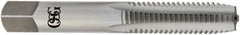 OSG - 7/8-9 UNC, H5, 4 Flute, Plug Chamfer, Bright Finish, High Speed Steel Hand STI Tap - 5-1/8" OAL, 2-1/2" Thread Length, 0.6" Square Size, 2B Class of Fit, Series 126 - Makers Industrial Supply