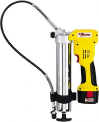 lumax - 7,000 Max psi, Flexible Battery-Operated Grease Gun - 14 oz Capacity, 3-Way Fill - Makers Industrial Supply