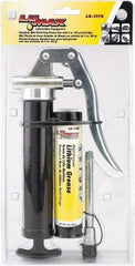 lumax - Rigid Pistol Grease Gun - 3 oz Capacity, 1/8 Thread Outlet, 66 Strokes per oz, Bulk & Cartridge Fill - Makers Industrial Supply