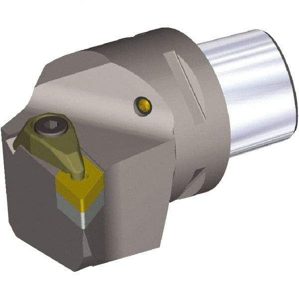 Kennametal - Right Hand Cut, Size PSC63, DN.. 1506.. & DN.. 442 Insert Compatiblity, External Modular Turning & Profiling Cutting Unit Head - 45mm Ctr to Cutting Edge, 65mm Head Length, Through Coolant, Series PSC - Makers Industrial Supply