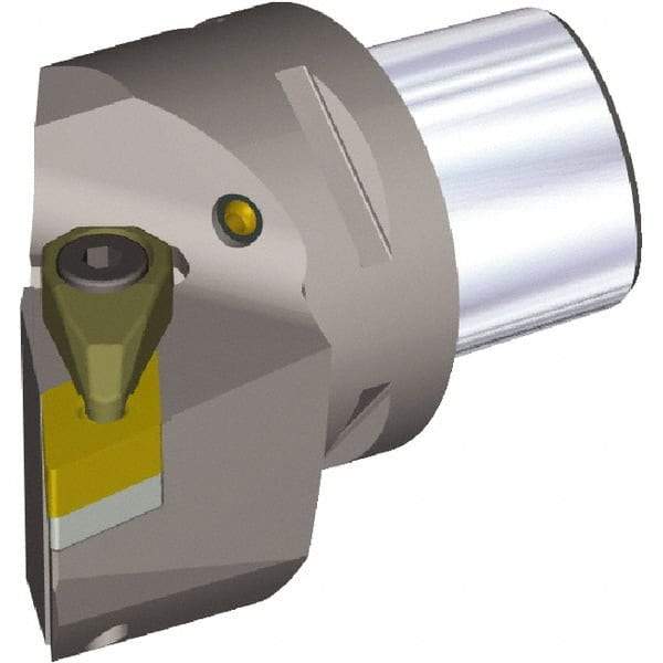 Kennametal - Right Hand Cut, Size PSC63, DN..150408 & DN..432 Insert Compatiblity, External Modular Turning & Profiling Cutting Unit Head - 45mm Ctr to Cutting Edge, 65mm Head Length, Through Coolant, Series PSC - Makers Industrial Supply