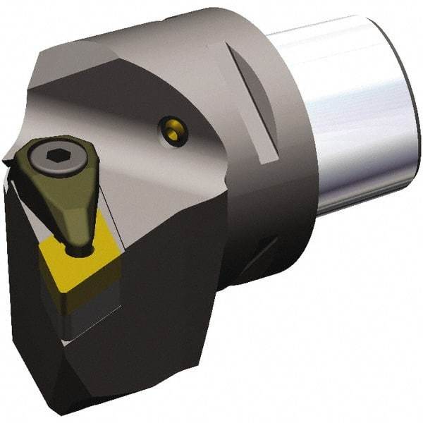 Kennametal - Right Hand Cut, Size PSC63, DN.. 1506.. & DN.. 442 Insert Compatiblity, Internal Modular Turning & Profiling Cutting Unit Head - 45mm Ctr to Cutting Edge, 65mm Head Length, Through Coolant, Series PSC - Makers Industrial Supply