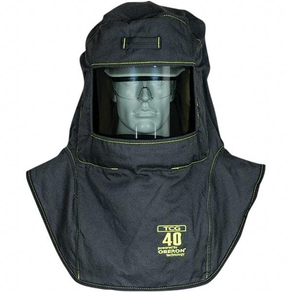 Oberon - Arc Flash & FR Hoods Hood Type: Arc Flash Protection Hood Style: Hood with Neck and Shoulder Drape - Makers Industrial Supply