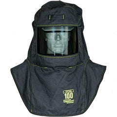 Oberon - Arc Flash & FR Hoods Hood Type: Arc Flash Protection Hood Style: Hood with Neck and Shoulder Drape - Makers Industrial Supply