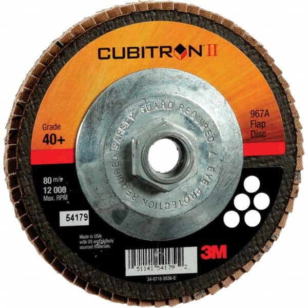 3M - Flap Discs Abrasive Type: Coated Flap Disc Type: Type 27 - Makers Industrial Supply