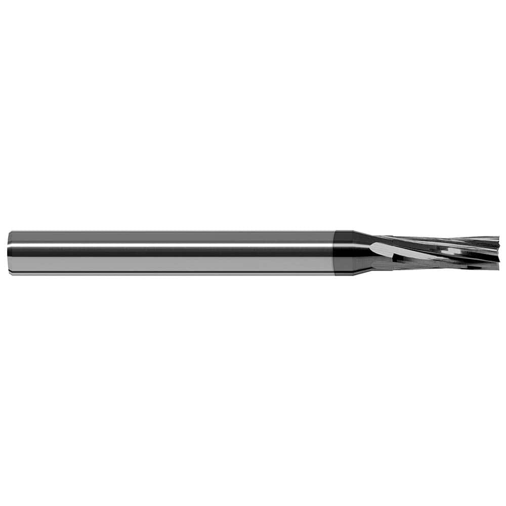 Harvey Tool - 3/32", 9/64" LOC, 1/8" Shank Diam, 1-1/2" OAL, 6 Flute, Solid Carbide Square End Mill - Exact Industrial Supply