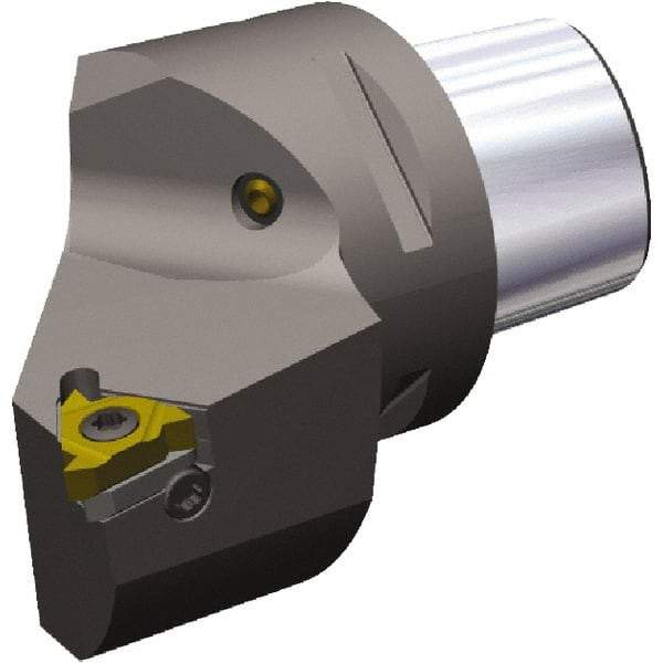 Kennametal - Insert Style LT16ER, 65mm Head Length, Right Hand Cut, External Modular Threading Cutting Unit Head - System Size PSC63, 45mm Center to Cutting Edge, Series PSC - Makers Industrial Supply