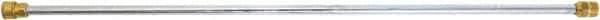 Simpson - 3,400 Max psi Fixed Pressure Washer Lance - 31" Long, Metal, Metric, Female & Male - Makers Industrial Supply