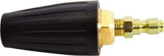 Simpson - 4,500 psi Fixed, Metal, Turbo Pressure Washer Nozzle - 0.052" Orificie Diam, 1/4" Thread, Male, Black - Makers Industrial Supply