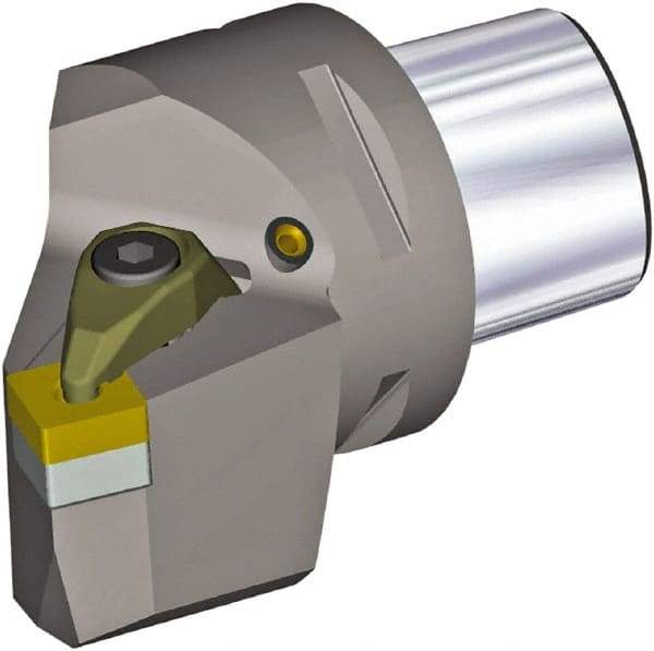 Kennametal - Right Hand Cut, Size PSC50, SN.. 150612 & SN.. 543 Insert Compatiblity, External Modular Turning & Profiling Cutting Unit Head - 27mm Ctr to Cutting Edge, 60mm Head Length, Through Coolant, Series PSC - Makers Industrial Supply