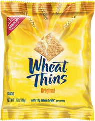 Nabisco - Crackers - Wheat Thins Crackers, Original, 1.75 oz Bag, 72/Carton - Makers Industrial Supply