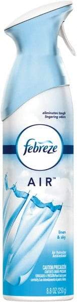 Febreze - 8.8 oz Aerosol Can Air Freshener - Liquid, Linen & Sky Scent - Makers Industrial Supply