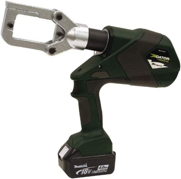 Greenlee - 6 Ton Electric Crimper - Includes 18V Li-Ion Battery, Charger, Carrying Case - Makers Industrial Supply