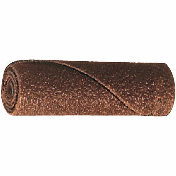 PFERD - 3/4" Max Roll Diam x 2" OAL, 80 Grit Aluminum Oxide Straight Cartridge Roll - 3/16" Pilot Hole Diam, Cloth Backing, 12,000 Max RPM - Makers Industrial Supply