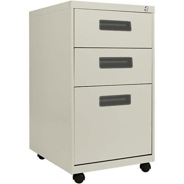 ALERA - File Cabinets & Accessories Type: Pedestal Number of Drawers: 3 - Makers Industrial Supply