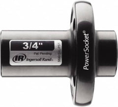 Ingersoll-Rand - 1/2" Drive 3/4" Standard Magnetic Nonsparking Universal Impact Socket - 6 Points, 3-1/10" OAL - Makers Industrial Supply