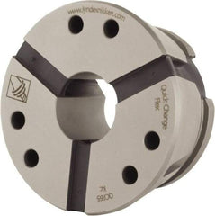 Lyndex - 1-1/8", Series QCFC65, QCFC Specialty System Collet - 1-1/8" Collet Capacity, 0.0004" TIR - Exact Industrial Supply