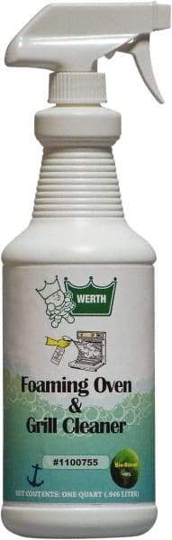 Werth Sanitary Supply - 32 oz Liquid Oven Cleaner - Comes in Bottle - Makers Industrial Supply